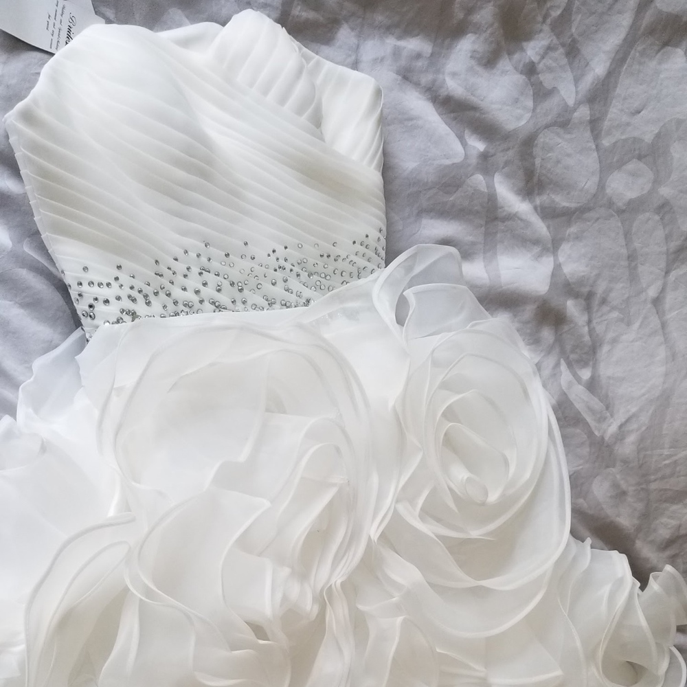 NEW Sweetheart Rose Flower Ball Gown Wedding dress